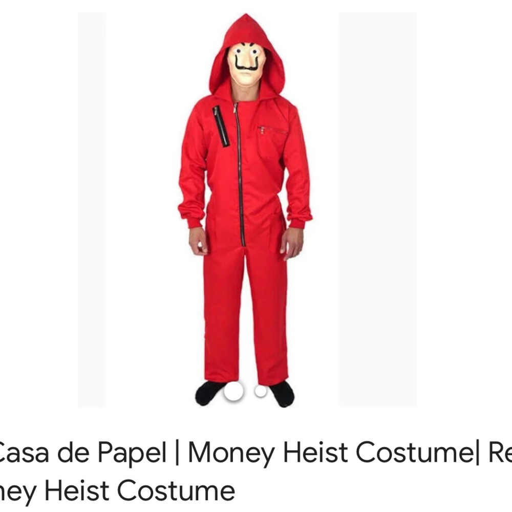 Money Heist Costume - L Unisex